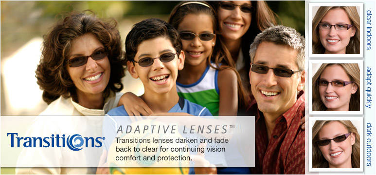Transitions Adaptive Lenses